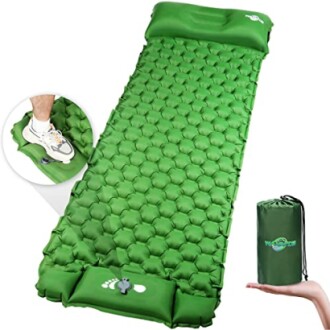 WANNTS Sleeping Pad Ultralight Inflatable Sleeping Pad for Camping - Review