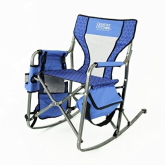 Creative Outdoor Collapsible Folding Rocking Director Chair Review | Best Camping Chair